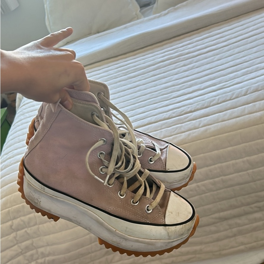 Run star hike pink converse size 7.5 women
